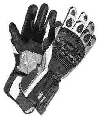 BÜSE Racing Handschuhe, Schwarz, XS / 7