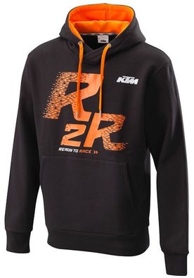 KTM Original R2R Hoodie / Kapuzenpulli, Schwarz, M