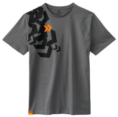 KTM Original Arrow Grey Tee / T-Shirt, Grau, S
