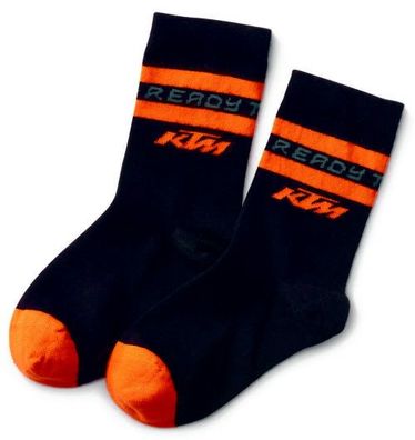 KTM Original Kids Ambit Socks / Socken, Schwarz-Orange, 25-30
