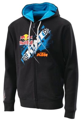 KTM Original Kini-Red Bull Chopped Hoodie / Kapuzenpulli, Schwarz, L