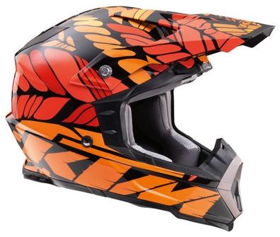 KTM Original Schirm fér Dynamic-FX Helmet / Helm, Schwarz-Orange/ Rot #3PW16292X