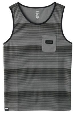 KTM Original Stripe SL Tee / T-Shirt, Grau, XL