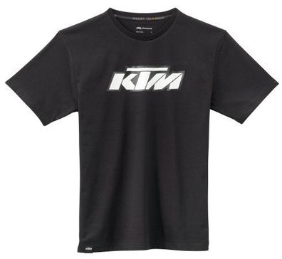 KTM Original SX Logo Tee Black / T-Shirt, Schwarz, M