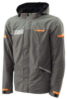 KTM Original Urbanproof Jacket / Textiljacke, Grau-Orange, S