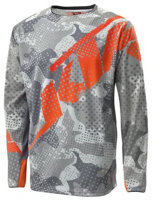 KTM Original X-Treme Shirt / Hemd, Grau-Orange, XL