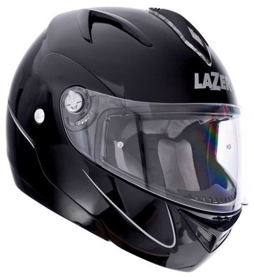 LAZER Paname Z-Line Lumino Klapphelm, Schwarz Metallic, S