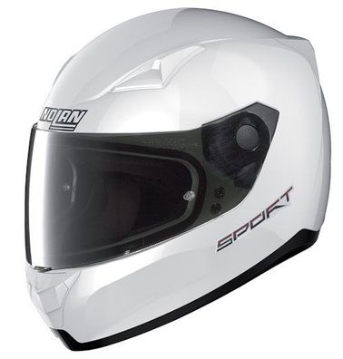 NOLAN N60-5 Sport Helm, Metallic Weiss, L