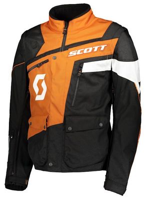 SCOTT 350 Adv Jacke, Schwarz-Orange, XL