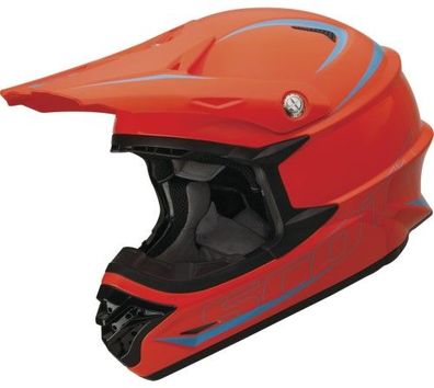 SCOTT 350 Pro OffRoad-Helm, Orange, XXL