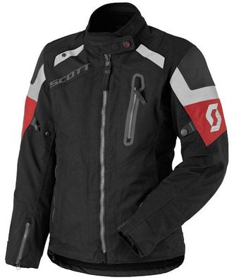 SCOTT Definit Pro DP Damen-Textiljacke, Schwarz-Rot, DL / 40