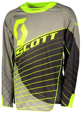 SCOTT Enduro Hemd, Schwarz-Gelb, XL