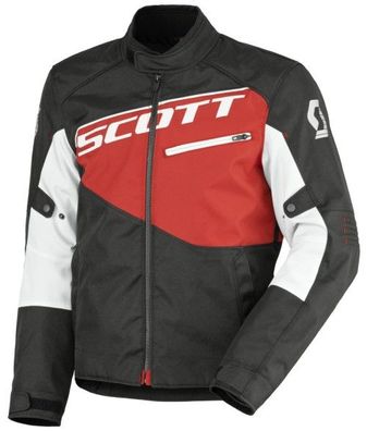 SCOTT Sport 2 DP Blouson Textiljacke, Schwarz-Rot, XXL / 56