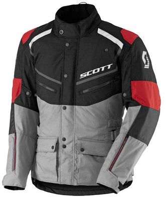 SCOTT Turn Adv DP Textiljacke, Schwarz-Hellgrau, XL-Kurz / 28