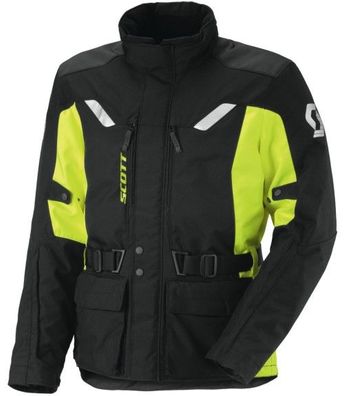 SCOTT Turn TP Textiljacke, Schwarz-Gelb, XXL / 56