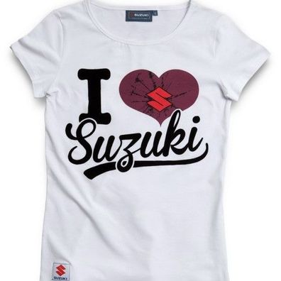 SUZUKI Original "I love SUZUKI" Kinder-Tunika, Weiss, L / 9-10 Jahre