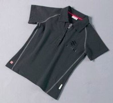 SUZUKI Original Damen-Poloshirt, Schwarz, XS