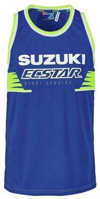 SUZUKI Original MotoGP Team Mesh-Hemd, Blau-Gelb, XL