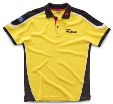 SUZUKI Original Team Polo-Shirt, Gelb, S