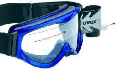 UVEX Einzelscheibe, Klar, inklusive Roll-Off-System, fér F1 / F503 Brille