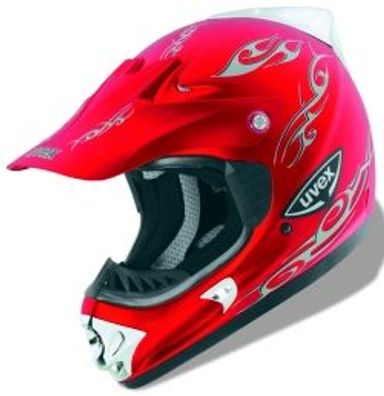 UVEX FX / SX 250 OffRoad-Helm, Rot, XL