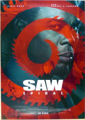 Saw: Spiral - Original Kinoplakat A0 - Chris Rock, Samuel L. Jackson - Filmposter