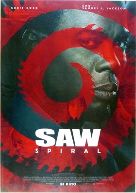 Saw: Spiral - Original Kinoplakat A1 - Chris Rock, Samuel L. Jackson - Filmposter