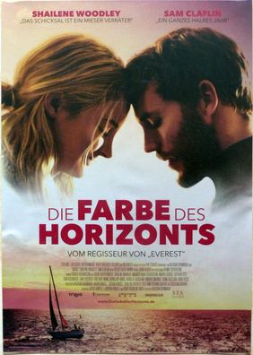 Die Farbe des Horizonts - Original Kinoplakat A1 - Shailene Woodley - Filmposter