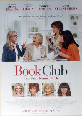 Book Club - Original Kinoplakat A1 - Diane Keaton, Jane Fonda - Filmposter