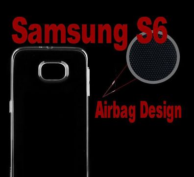 Samsung Galaxy S6 Silikon Hülle Schutzhülle Cover TPU Case Durchsichtig #C 645 1