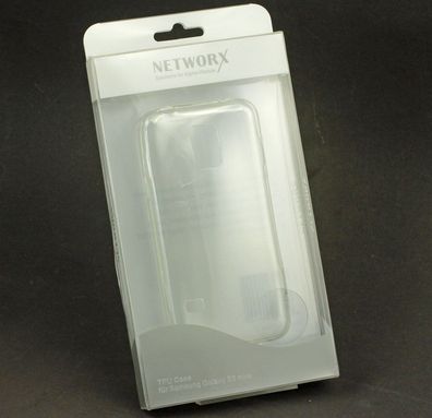 Networx TPU Case Schutzhülle Schale Samsung S5 Mini Transparent UP 1087 DL10