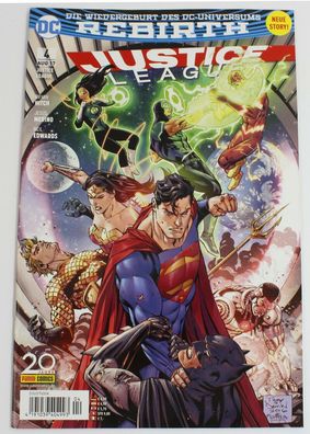 DC Justice League Rebirth #004 AUG 17, Panini Verlag