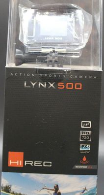 HiRec Lynx 500 Action Sports Camera mit 5 megapixel - Neu - KG200 2390