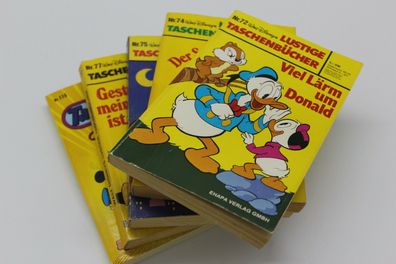 Walt Disney Lustige Taschenbücher Nr. : 72,74,75,115,77 - KG200 5560