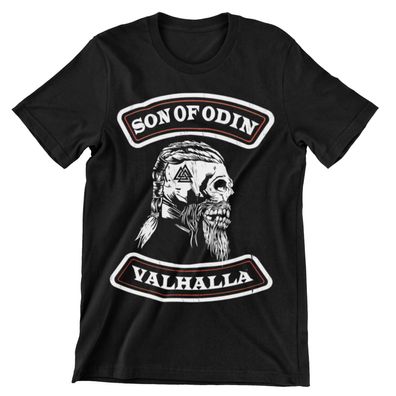 Son of Odin Valhalla Asgard Shirt T-Shirt Wallhalla Thor Vikings Ragnar #SOO -