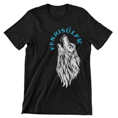 Fenriswolf Wikinger Fenrir Valhalla Walhalla Vikings Shirt T-Shirt #Fenris-