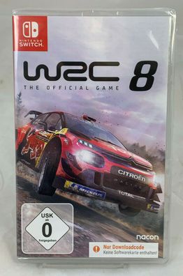 Nintendo Switch WRC 8 * Downloadcode IN DER BOX* 4.2 2381 I2