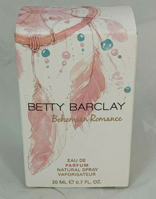 Betty Barclay Bohemian Romance Eau de Parfum 20 ml EDP (64,50/100ml) 17.2 1760I9