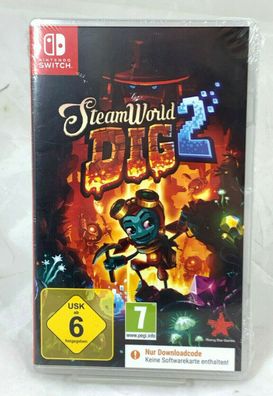 Nintendo Switch Steamworld Dig 2 * Downloadcode in der Box* Videospiel 16.2 791I4
