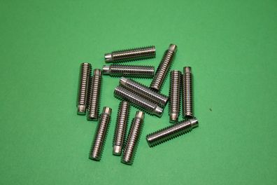 Gewindestifte, Madenschrauben mit Zapfen, M2,5 ,2-16 mm, DIN 915 , Edelstahl A2