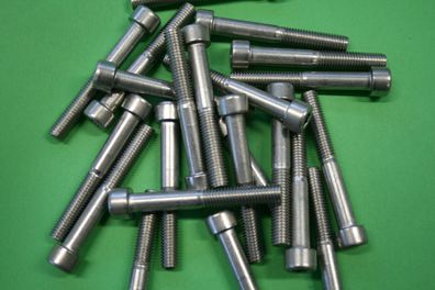 Gewindeschrauben, Zylinderschrauben, Größe (M) 8, DIN 912 Rostfreier Stahl