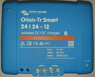Orion-Tr Smart 24/24-12A (280W) Isolated DC-DC charger Ladegerät NEU