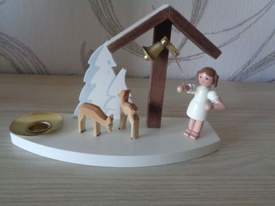 Kerzenhalter Adventsglöckchen-ein original aus dem Erzgebirge