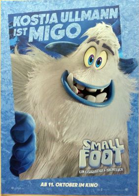 Small Foot - Original Kinoplakat A1 - Migo - Filmposter