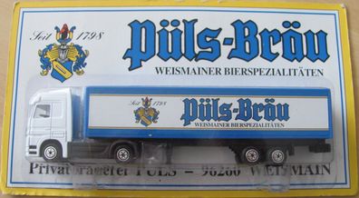 Brauerei Weismainer Nr.02 - Püls Bräu - MB Actros - Sattelzug