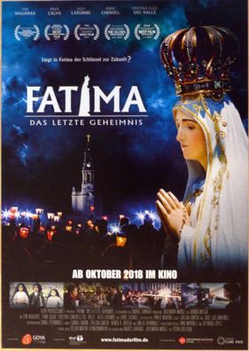 Fatima - Das letzte Geheimnis - Original Kinoplakat A3 - Andrés Garrigó - Filmposter