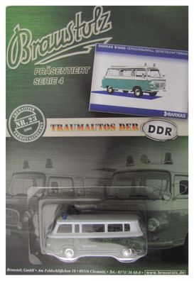 Braustolz Brauerei Nr. - Barkas B 1000 - Volkspolizei der DDR - Pkw - Bus