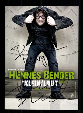 Hennes Bender Autogrammkarte Original Signiert ## BC 185432