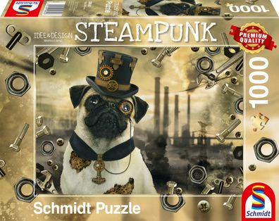 Schmidt 59645 Puzzle 1000 Teile Steampunk Mop 69.30 x 49.30 cm