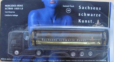 Eibauer Münch-Bräu Nr.21 - MB Actros - Sattelzug mit Tankaufliegr & gefüllt